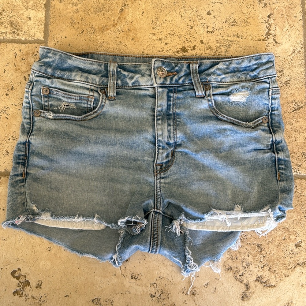 American Eagle Next Level Stretch Denim Shorts Size 6